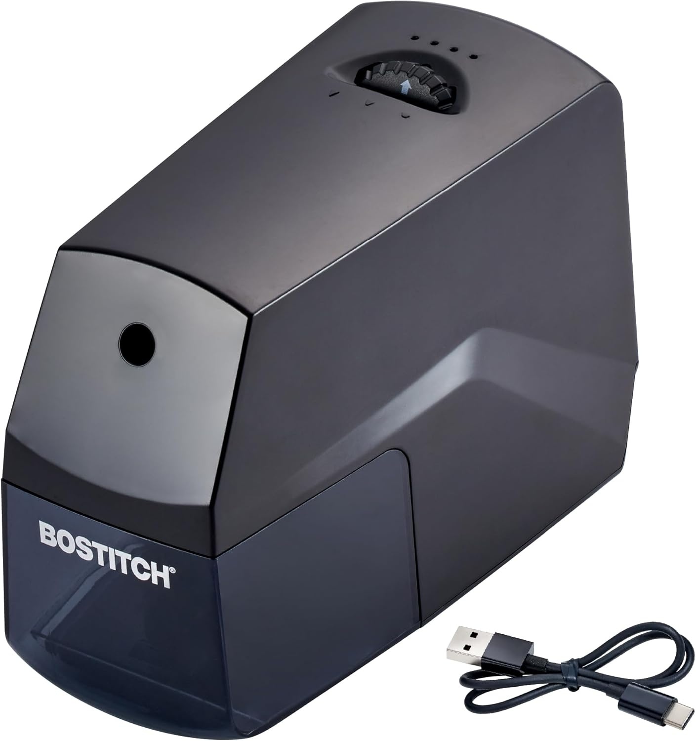 image:imageBostitch Konnect Rechargeable Battery Pencil Sharpener for KT2 Desk Organizer No2Colored Pencils BlackBlack