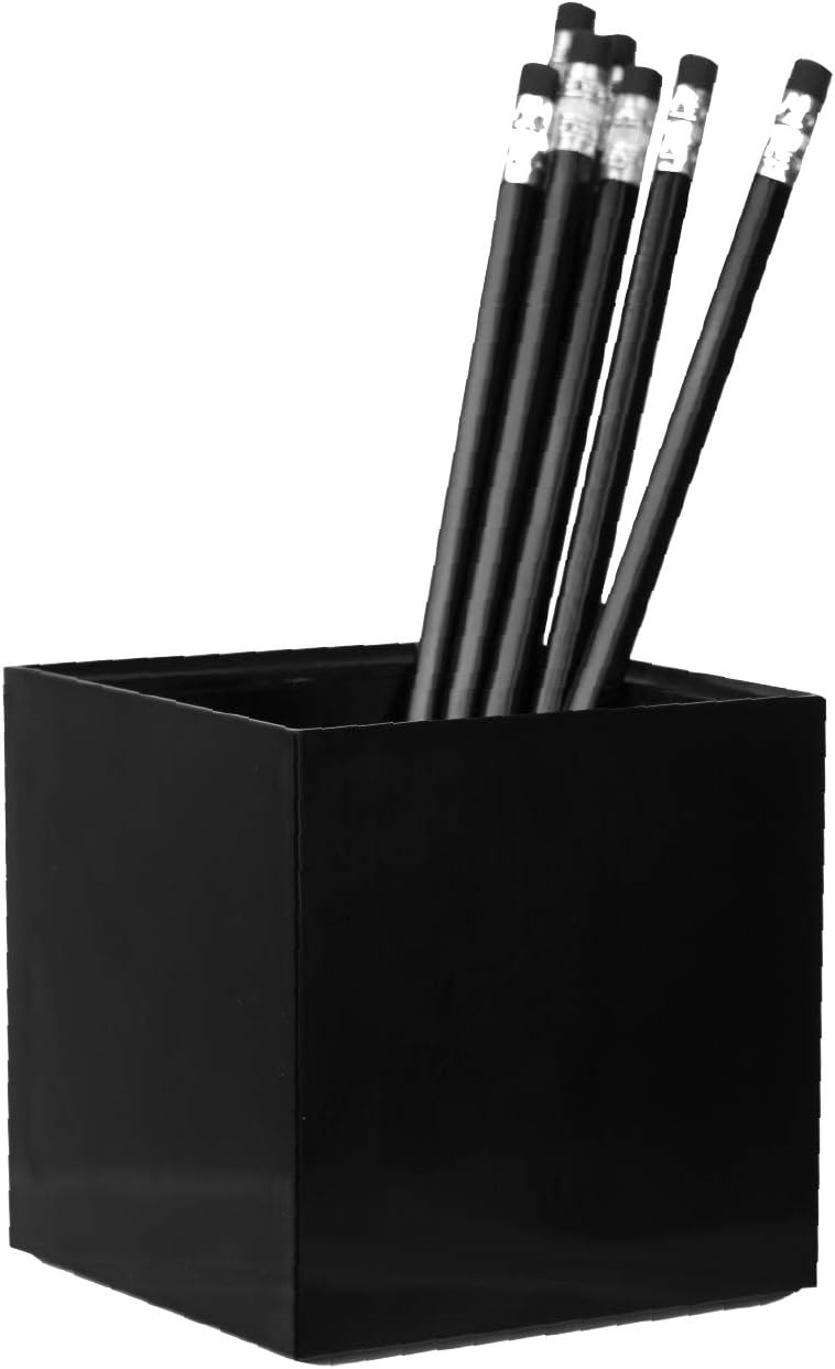 image:imageBostitch Office Konnect Pencil Cup Desk Organizer Pen Cup 2Pack BlackBlack