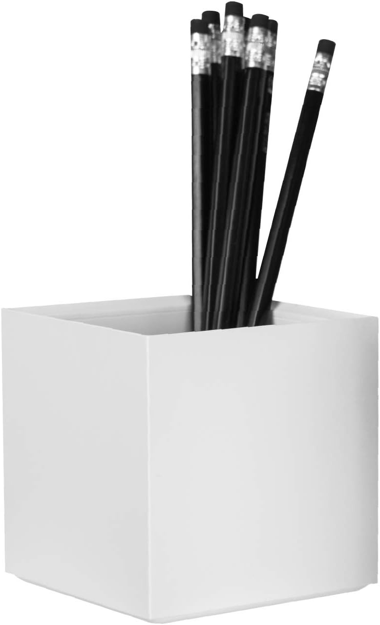image:imageBostitch Office Konnect Pencil Cup Desk Organizer Pen Cup 2Pack BlackWhite