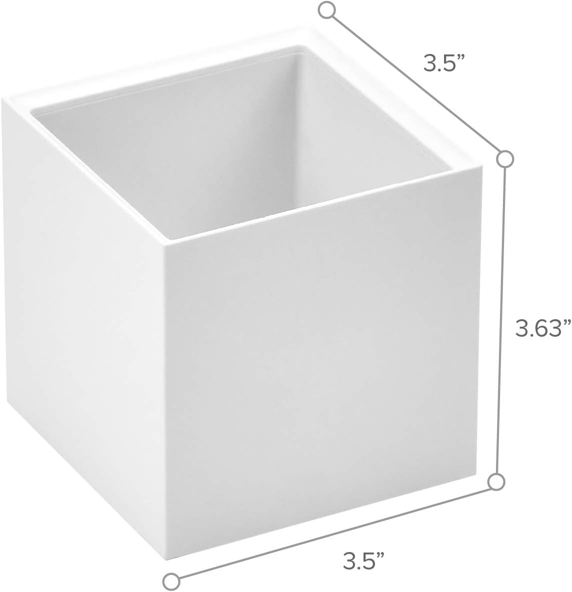 image:imageBostitch Office Konnect Pencil Cup Desk Organizer Pen Cup 2Pack BlackWhite