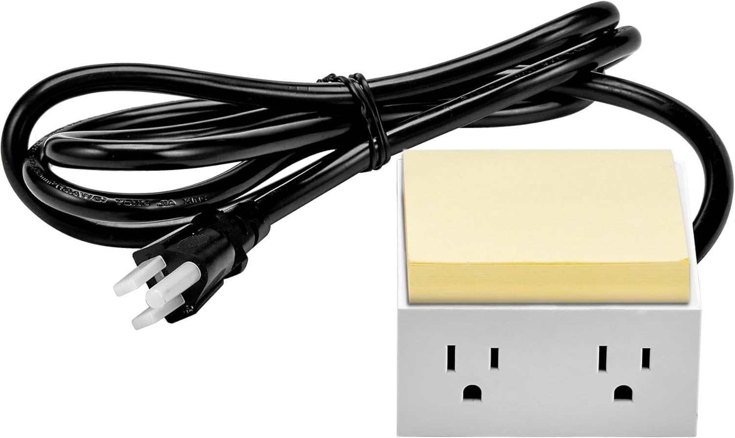image:imageBostitch Office Konnect Power Hub Two Outlets Charging Station for Desktop Shallow Tray Top White