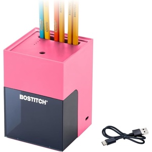 image:imageBostitch Konnect Rechargeable Battery Pencil Sharpener for KT2 Desk Organizer No2Colored Pencils BlackPink