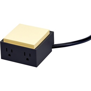 image:imageBostitch Office Konnect Power Hub Two Outlets Charging Station for Desktop Shallow Tray Top Black