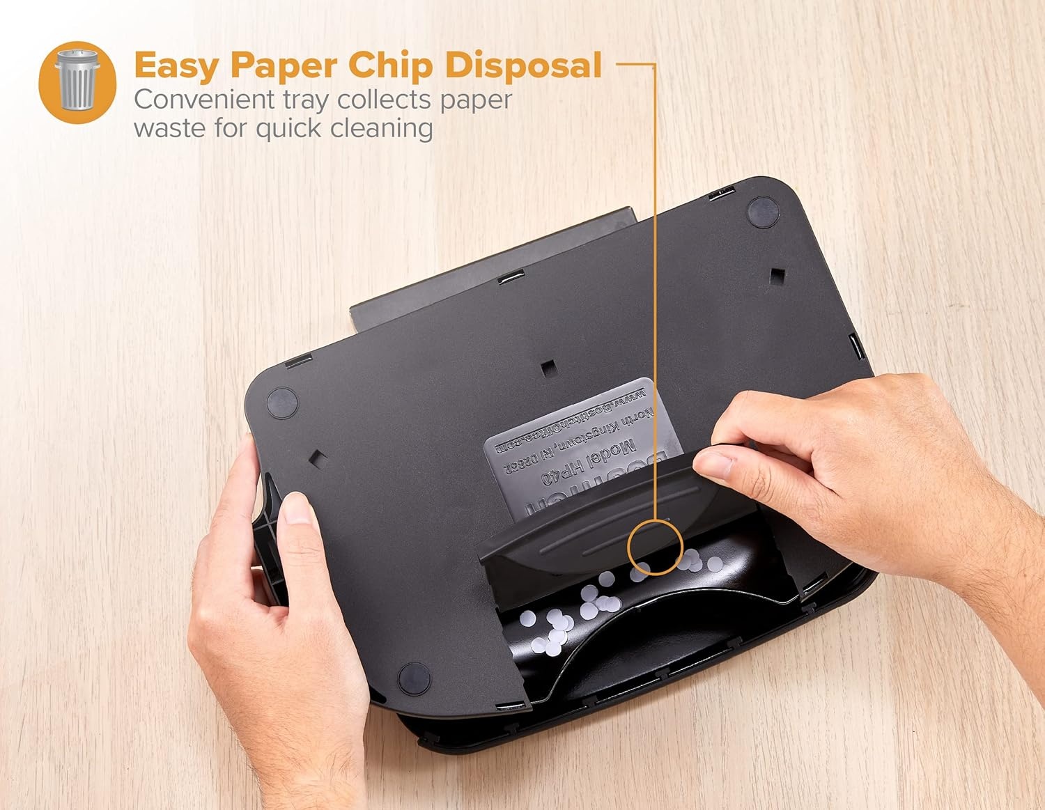 image:imageBostitch Office EZ Squeeze Heavy Duty 3Hole Punch for Home Office amp School 40Sheet Capacity OneTouch Reduced Force Sleek Black DesignBlack