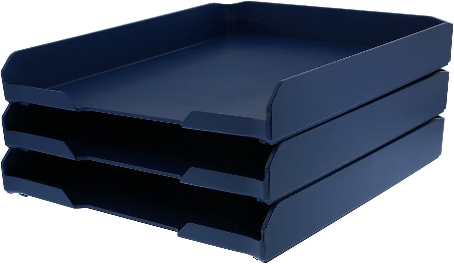image:imageBostitch Office Konnect Letter Tray Fits 975 x 12 Sized Documents BlueBlue