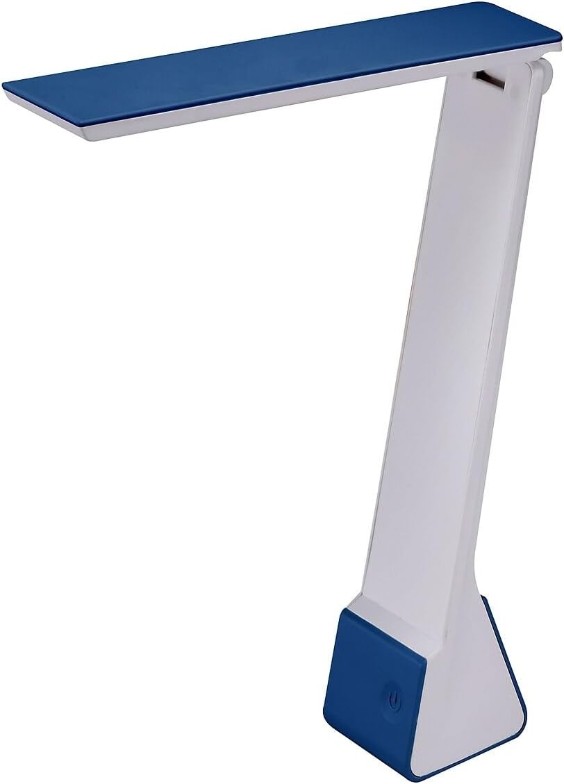 image:imageBostitch Office Rechargeable Battery Led Desk Lamp 3 Color Temperatures Flip Open Gray KTVLED1810GRAYNavy Blue