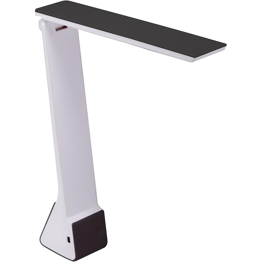 image:imageBostitch Office Rechargeable Battery Led Desk Lamp 3 Color Temperatures Flip Open Gray KTVLED1810GRAYBlack