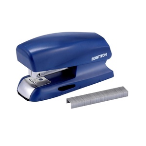 image:imageBostitch Office 20 Sheet Stapler Includes 210 Staples Small Stapler Size Fits into The Palm of Your Hand Blue KTB150BLUE