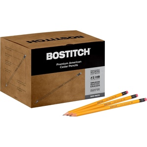 image:imageBostitch Office Premium 2 Pencils American Cedar Wood PreSharpened HB Graphite 144Pack1 Count Pack of 500