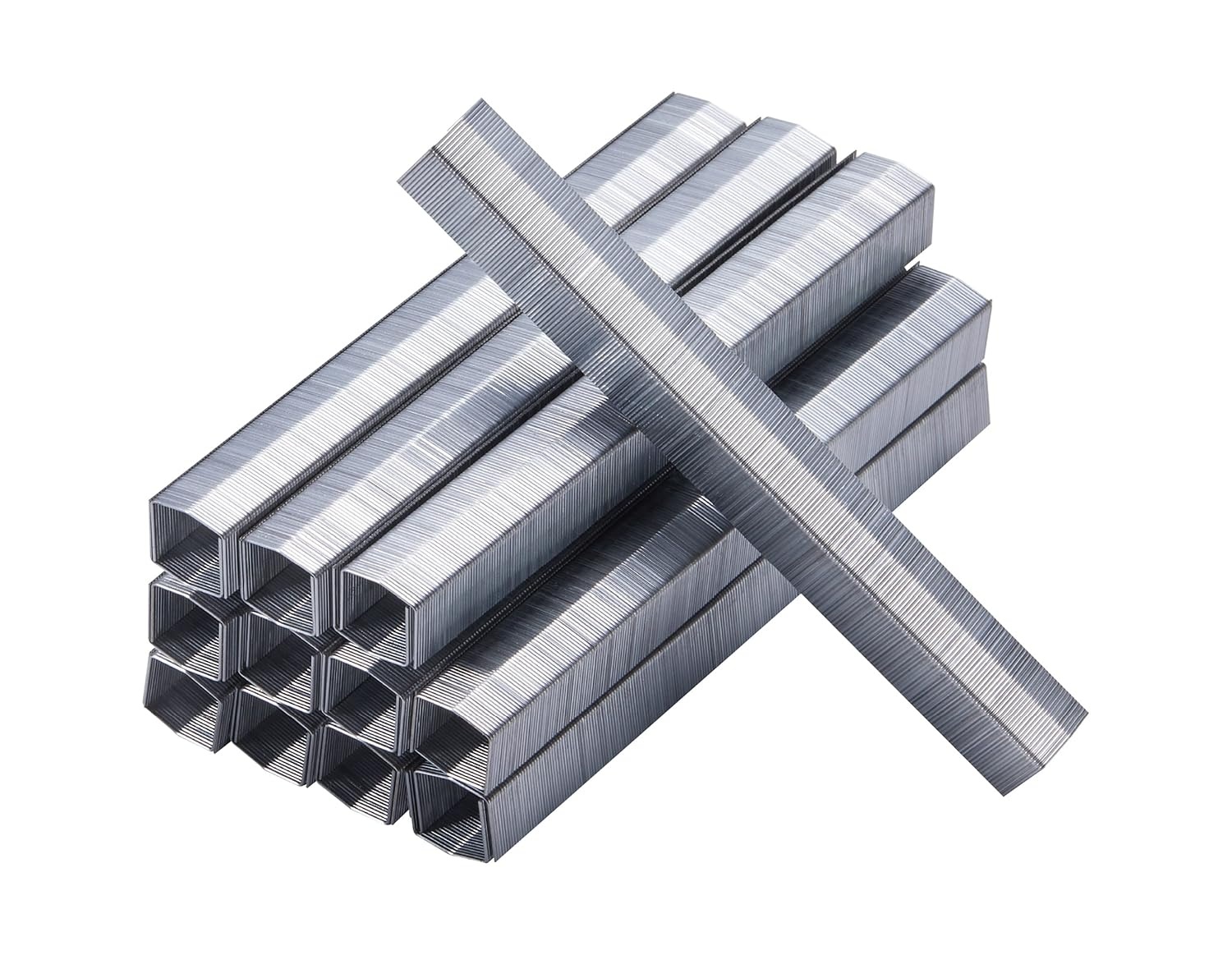 image:imageBostitch Office B8 PowerCrown Staples 0375 Inch Leg 45 Sheet Capacity 5000 Per Box STCR211538 Silver38 5 000 Staples Pack of 2
