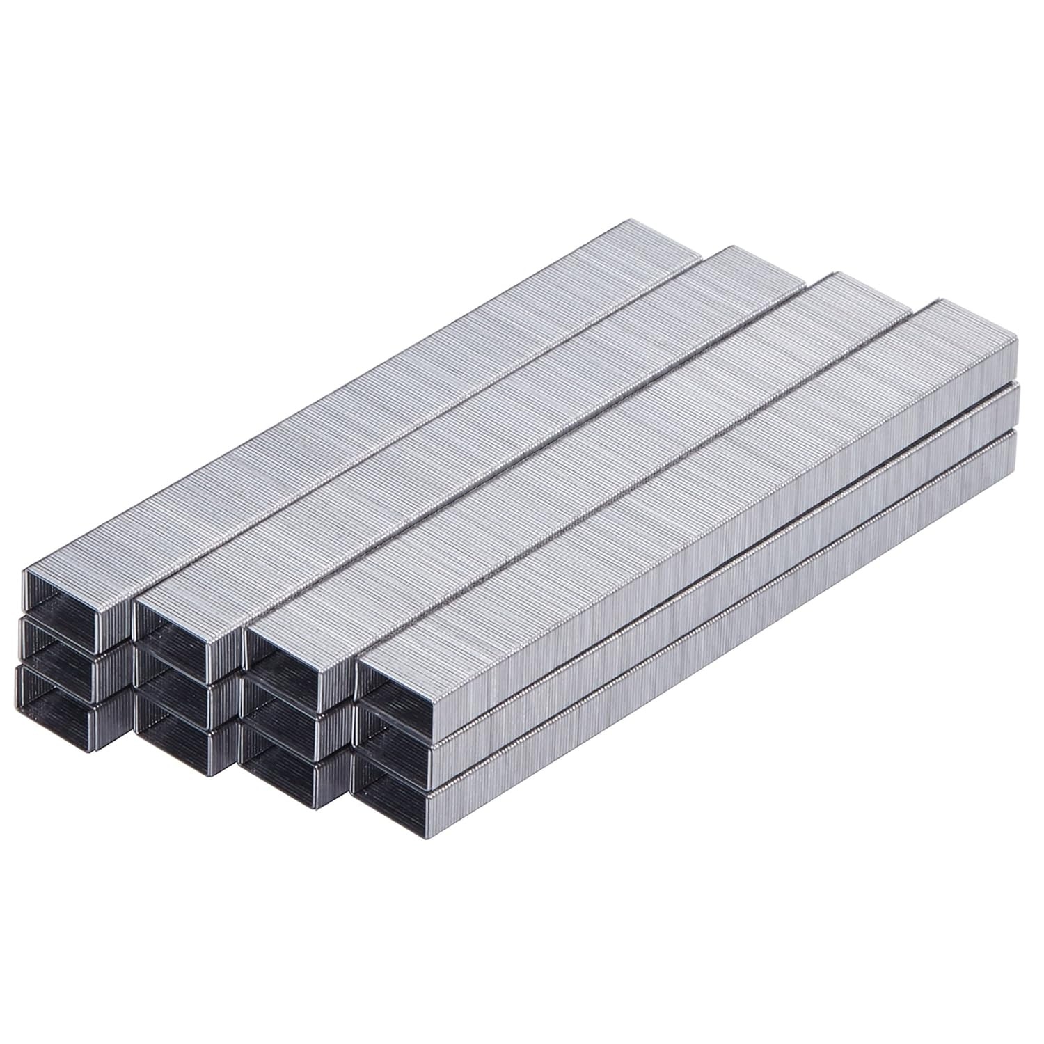image:imageBostitch Premium Standard Staples in Clear Plastic Box 14 Inch Leg 5000 Per Box SB10Silver