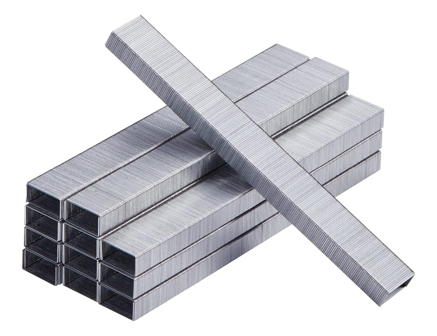 image:imageBostitch Premium Standard Staples in Clear Plastic Box 14 Inch Leg 5000 Per Box SB10Steel