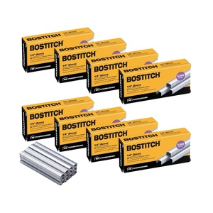 image:imageBostitch Office B8 PowerCrown 025 Inch Staples Pack of 5000 Staples STCRP211514 Silver40 000 Staples