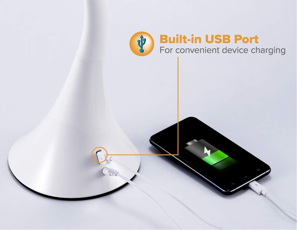 image:imageBostitch Office Modern LED Desk Light 8W White VLED1821WHITEBOS