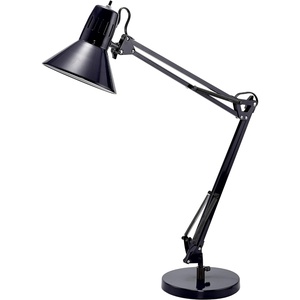 image:imageBostitch Office VLF100 LED Swing Arm Desk Lamp with Clamp Mount 36 Reach Includes LED BulbBlackBase  Black