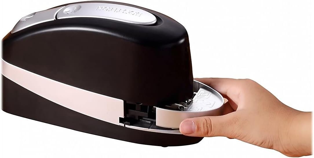 image:imageBostitch Office Impulse 20 Sheet Executive Electric Stapler Heavy Duty NoJam 20SUITEBLK BlackSilver20