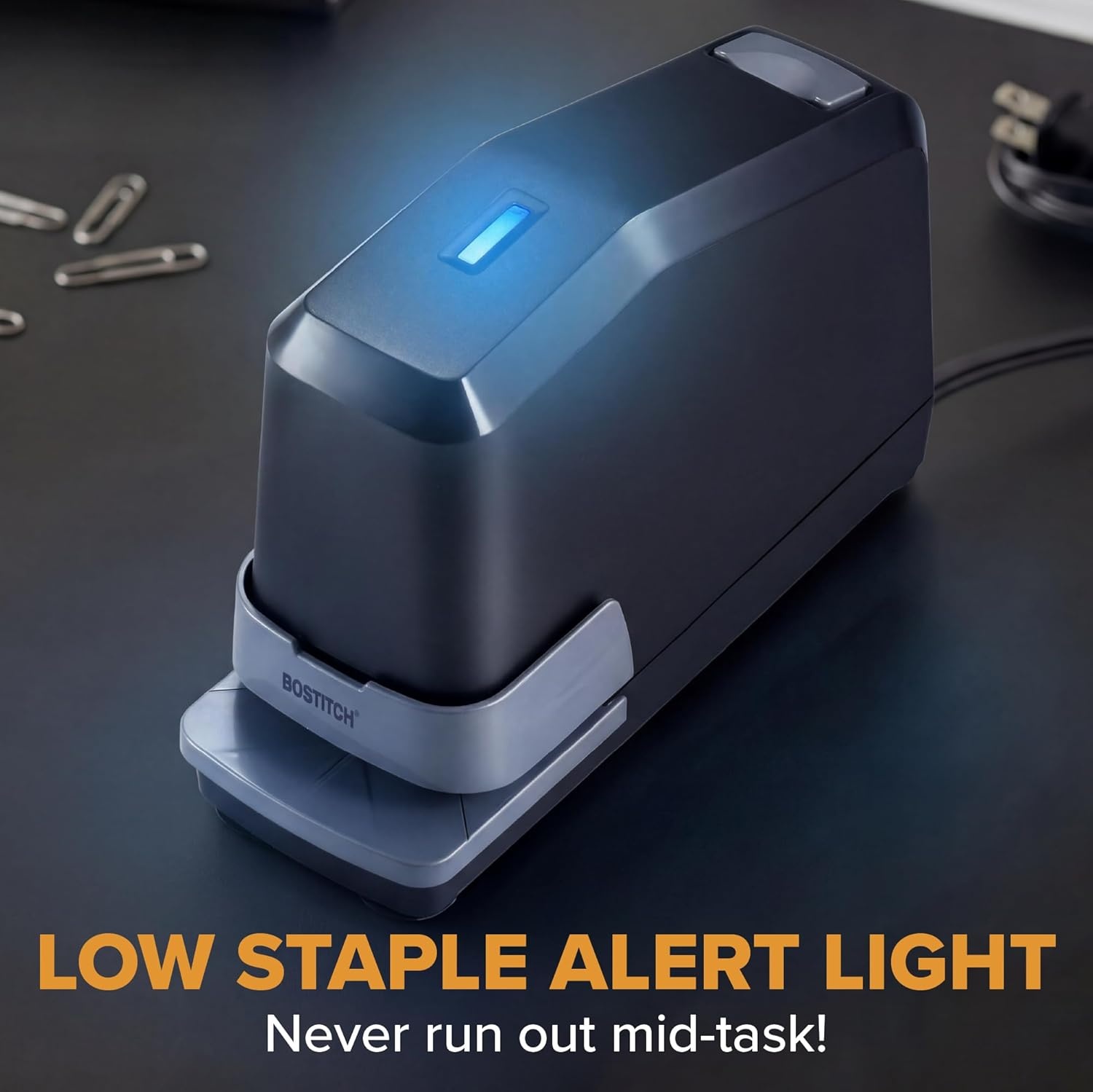 image:imageBostitch Office Impulse Heavy Duty Electric Stapler Value Pack 45 Sheet Capacity Includes 5000 Staples amp Staple Remover NoJam Faster Stapling Black1Pack