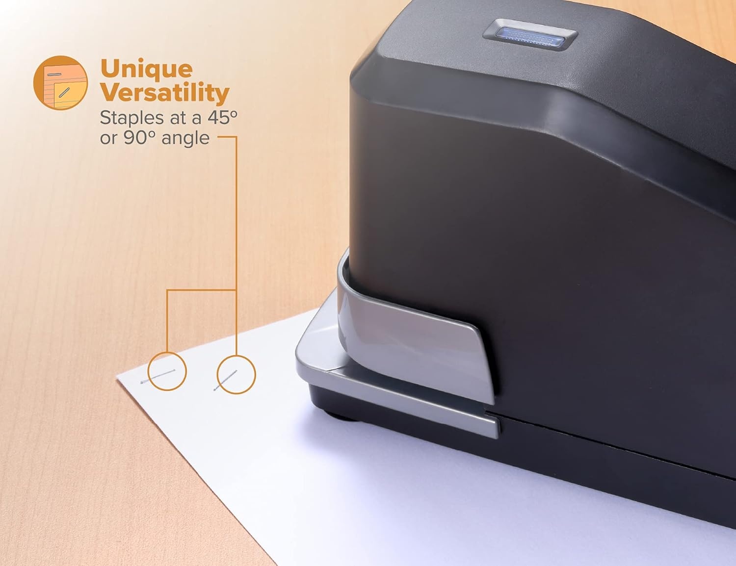 image:imageBostitch Office Impulse Heavy Duty Electric Stapler Value Pack 45 Sheet Capacity Includes 5000 Staples amp Staple Remover NoJam Faster Stapling Black6Pack