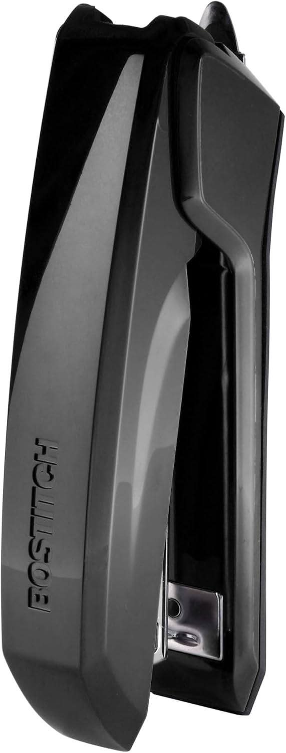 image:imageBostitch Office Ascend 3 in 1 Stapler Integrated Remover amp Staple Storage 420 Staples Included 20 Sheet Capacity Lightweight MagentaBlack