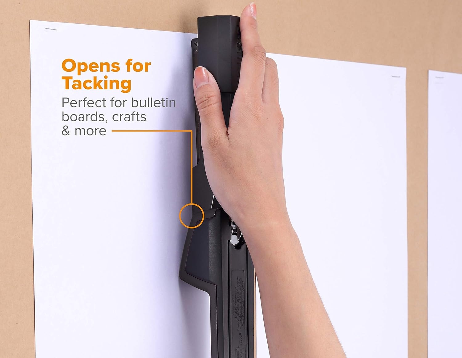 image:imageBostitch Office Epic Metal 3 in 1 Stapler 25 Sheet Capacity Includes 210 Staples in Staple Storage Compartment amp Integrated RemoverBlack