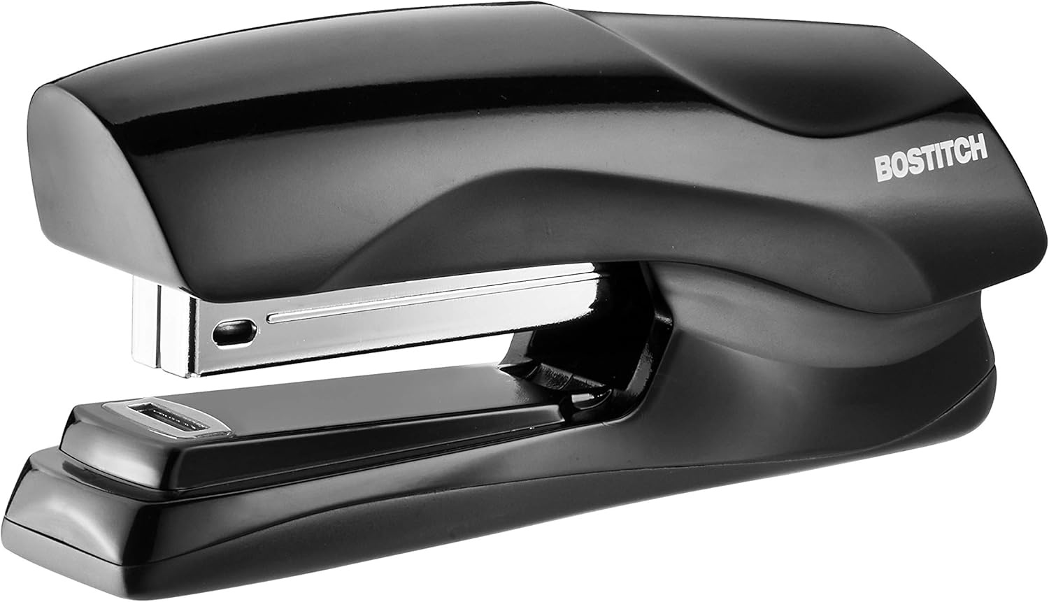 image:imageBostitch Office Heavy Duty Stapler 40 Sheet Capacity No Jam Half Strip Fits into the Palm of Your Hand For Classroom Office or Desk Black 3PackBlack