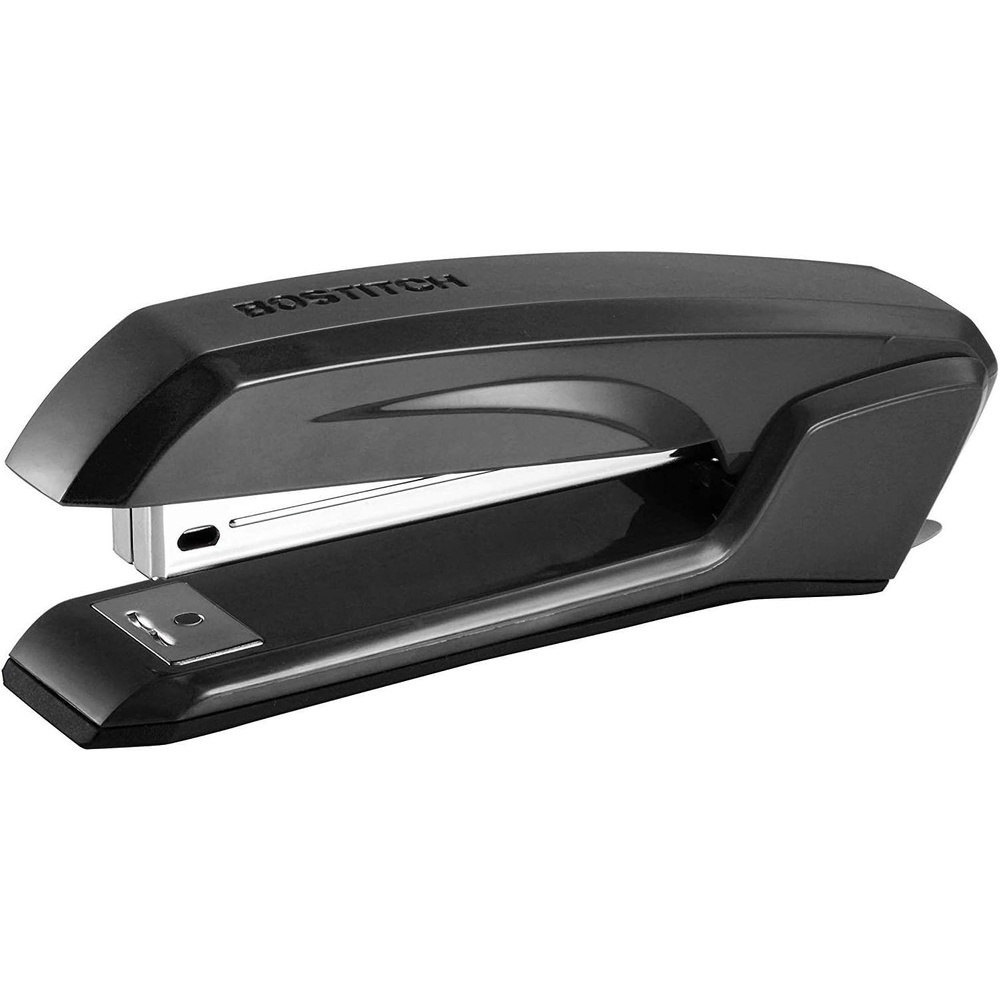 image:imageBostitch Office Ascend 3 in 1 Stapler Integrated Remover amp Staple Storage 420 Staples Included 20 Sheet Capacity Lightweight MagentaCharcoal