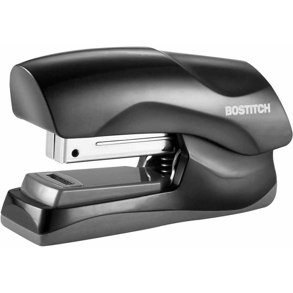 image:imageBostitch Office Heavy Duty Stapler 40 Sheet Capacity No Jam Half Strip Fits into the Palm of Your Hand For Classroom Office or Desk Black 3PackBlack