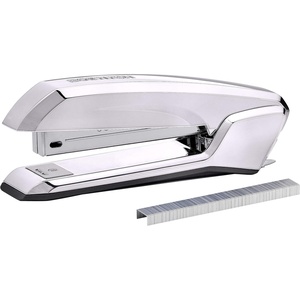 image:imageBostitch Office Ascend 3 in 1 Stapler Integrated Remover amp Staple Storage 420 Staples Included 20 Sheet Capacity Lightweight MagentaChrome