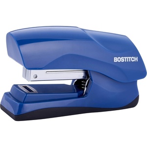 image:imageBostitch Office Heavy Duty Stapler 40 Sheet Capacity No Jam Half Strip Fits into the Palm of Your Hand For Classroom Office or Desk Black 3PackNavy Blue