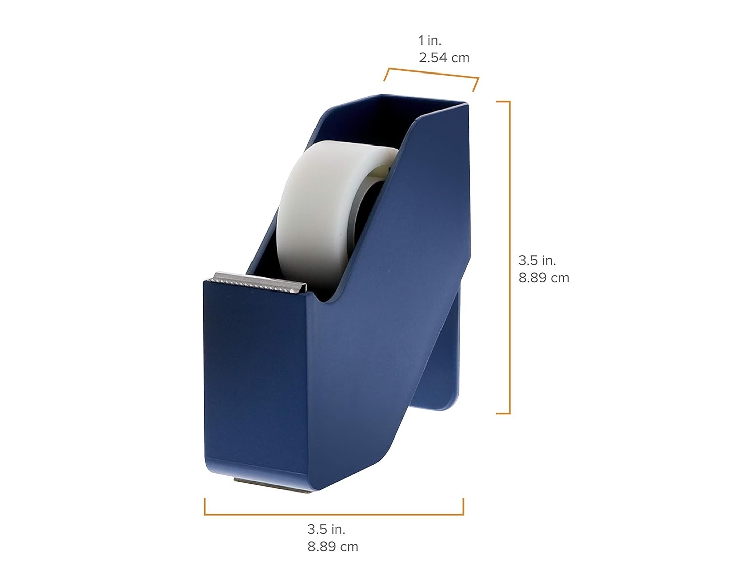 image:imageBostitch Office Konnect Tape Dispenser with Premium Singlesided Tape Sticks to Desk Gray KTTAPEGRAYBlue