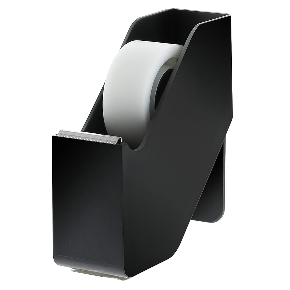 image:imageBostitch Office Konnect Tape Dispenser with Premium Singlesided Tape Sticks to Desk Gray KTTAPEGRAYBlack
