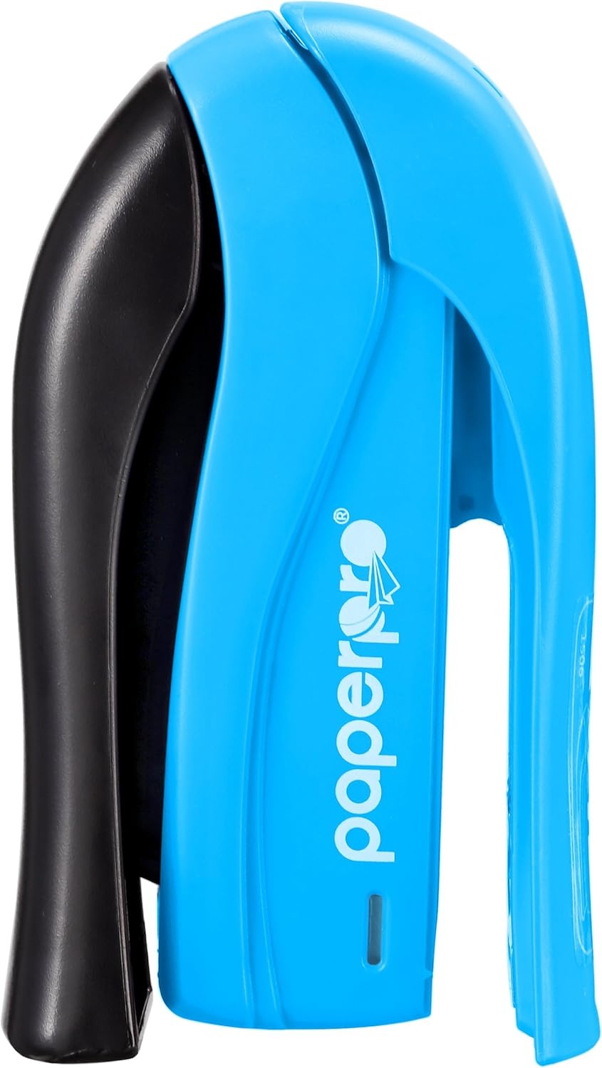 image:imageBostitch Office inSHAPE Compact Stapler 15 Sheet Capacity One Finger No Effort Spring Powered BlackGrayAssorted Stapler No Color Choice